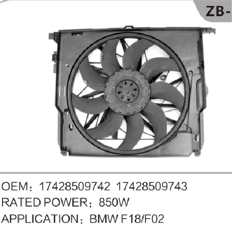 Fan Radaitheoir Inneall OEM 17428509742 do BMW F02 F18